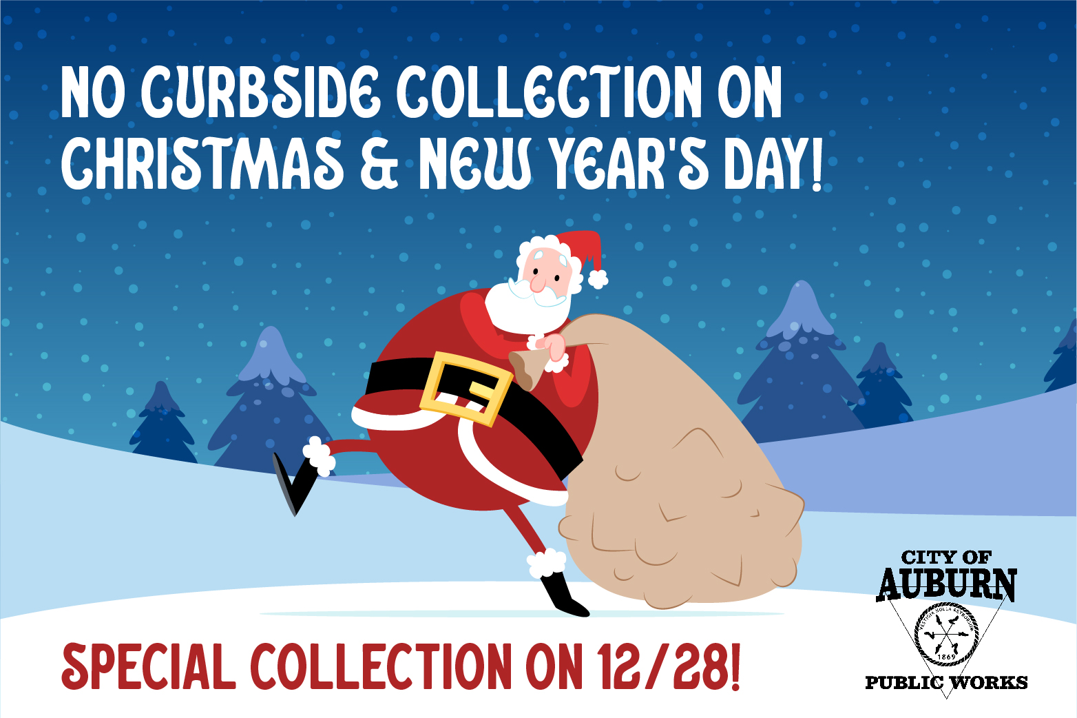 Special curbside collection SATURDAY